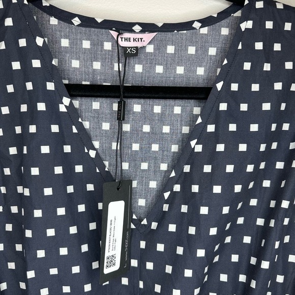 NWT The Kit by Daniel Vosovic Sophie Dress in Black Cubes Size XS‎ - Picture 7 of 12